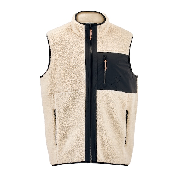 ADVENTURE sherpa fleece vest