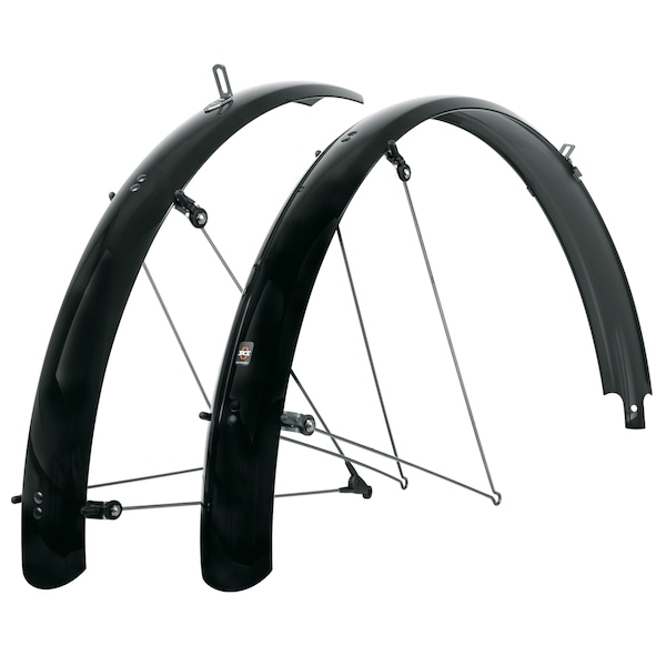 Bluemels Basic 26" Mudguard Set 60 mm, Incl. Struts