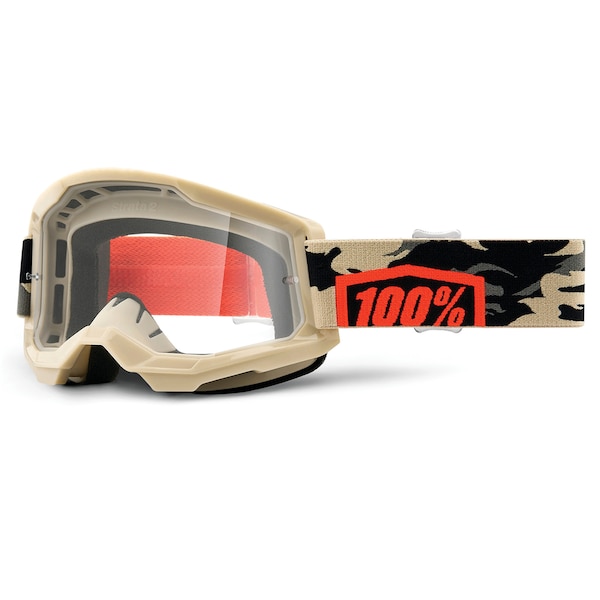 STRATA GEN. 2 GOGGLES ANTI FOG CLEAR LENS