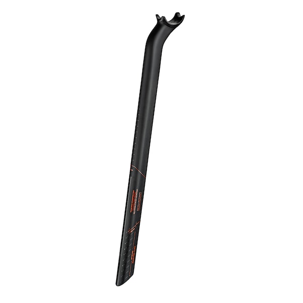 D-Shape Carbon Seat Post I 8 mm Setback I 490 mm length