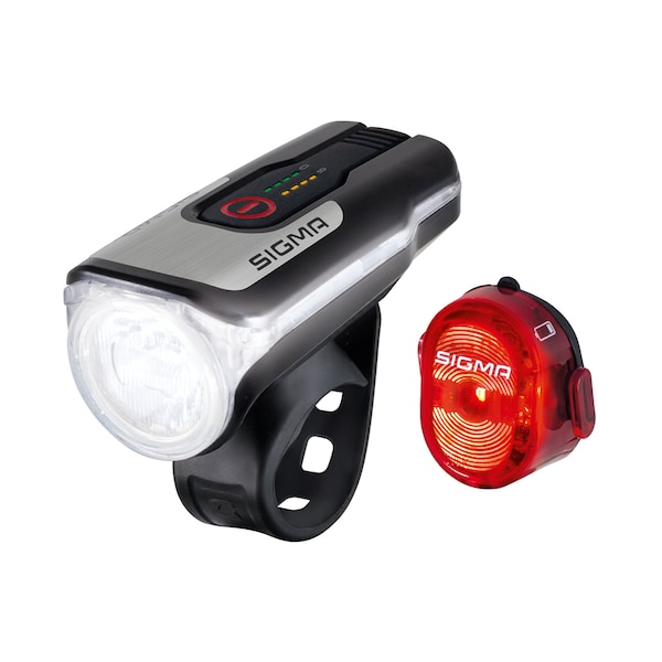 AURA 80 USB LED Front Light/NUGGET II Rear Light Set